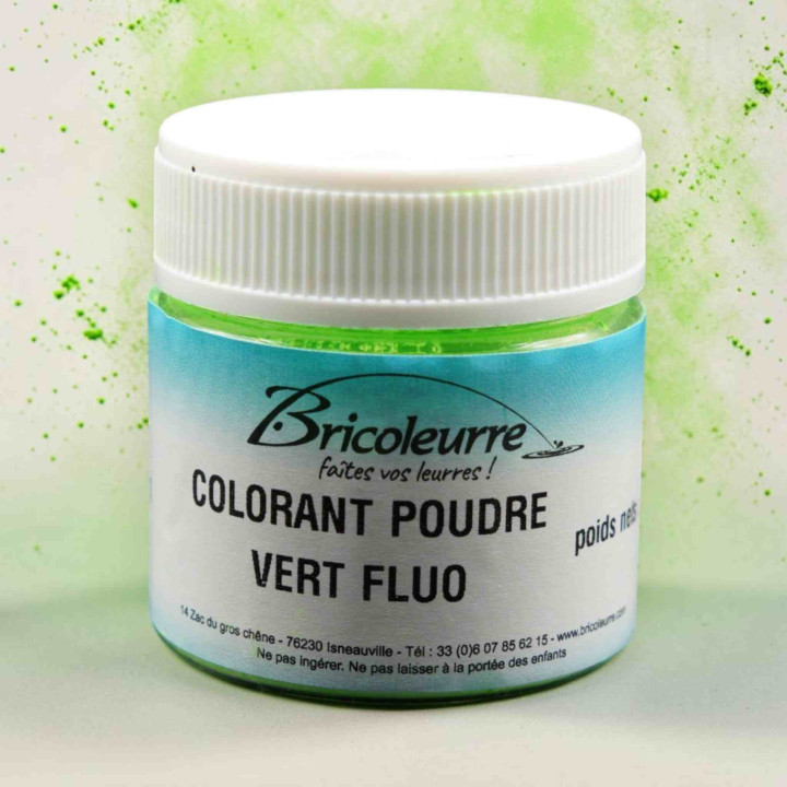 Colorant poudre fluo