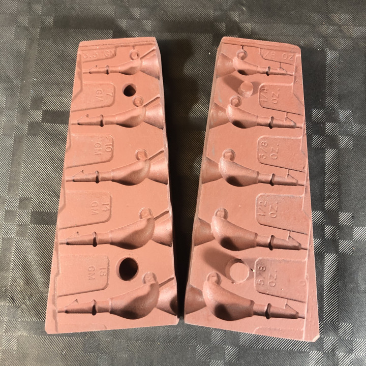 RUBBER MOLD JIG / SPINNER 3.5 TO 18 G