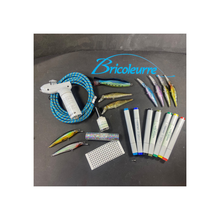 Hard lure decoration kit