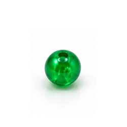 Plastic colored beads