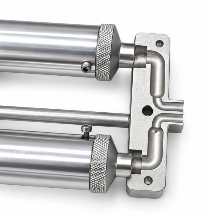 KIT DE LIAISON  DOUBLE INJECTEUR A PLASTILEURRE