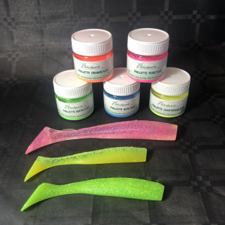 SEQUINS SMALL FLUO