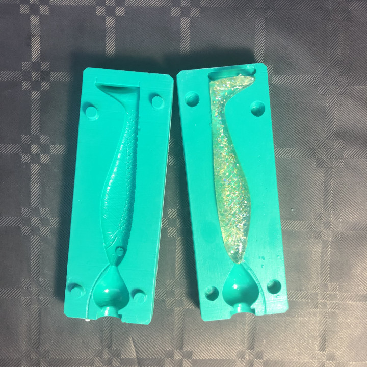 Mold resin for FBS shad (one color)