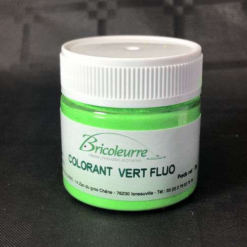 Colorant poudre fluo