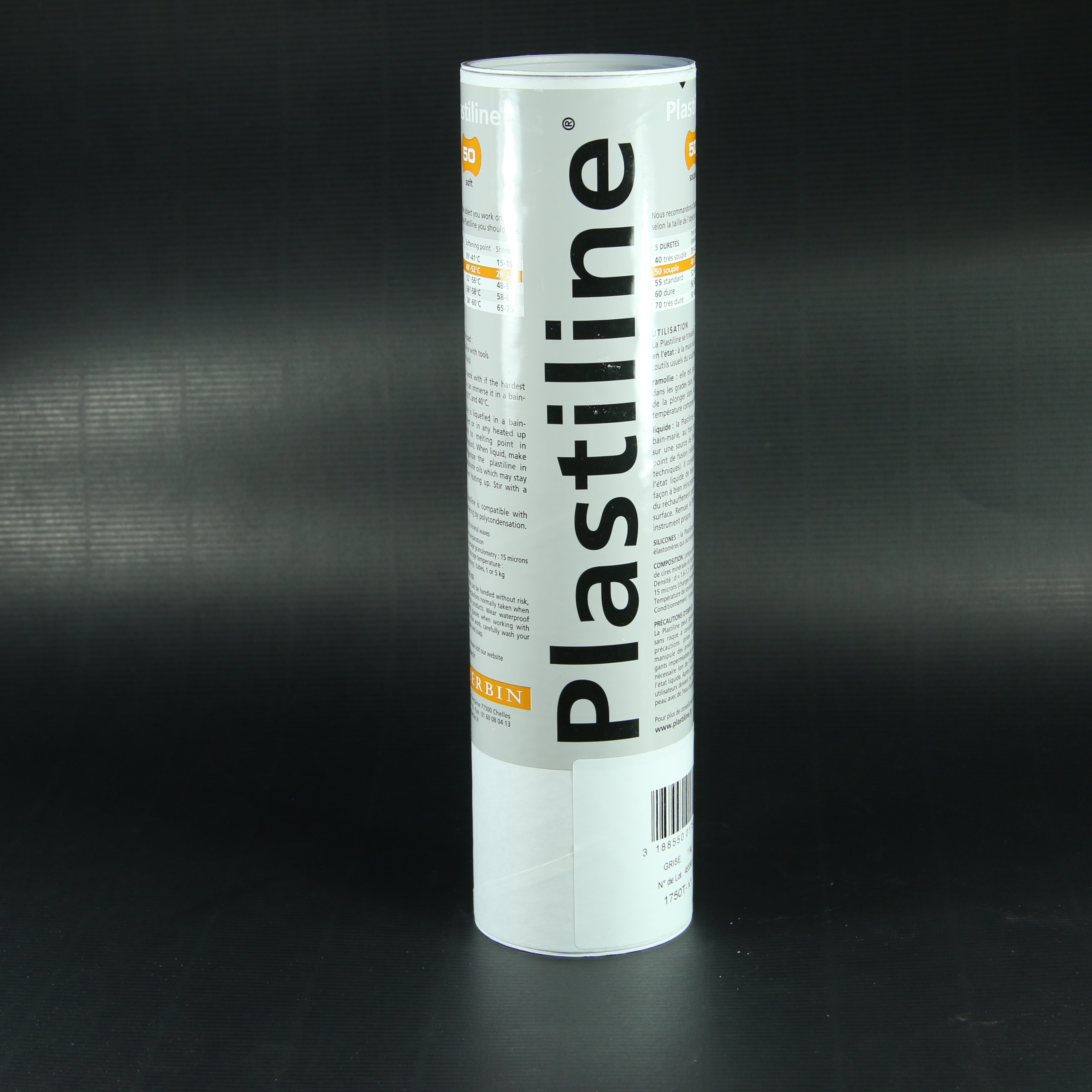 Plastiline Pâte à modeler de précision 1 kg dureté 50 Ivoire