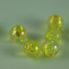 PERLES JAUNE 8 MM