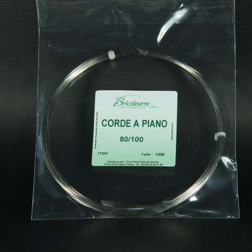 CORDE A PIANO INOX ROULEAU