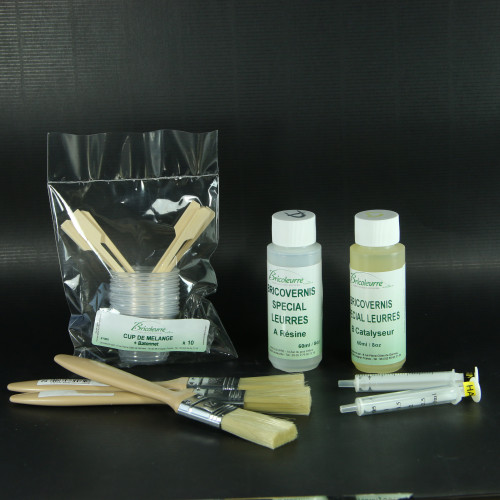 KIT DEMARRAGE BRICOVERNIS + SERINGUE + BATONNET + CUP